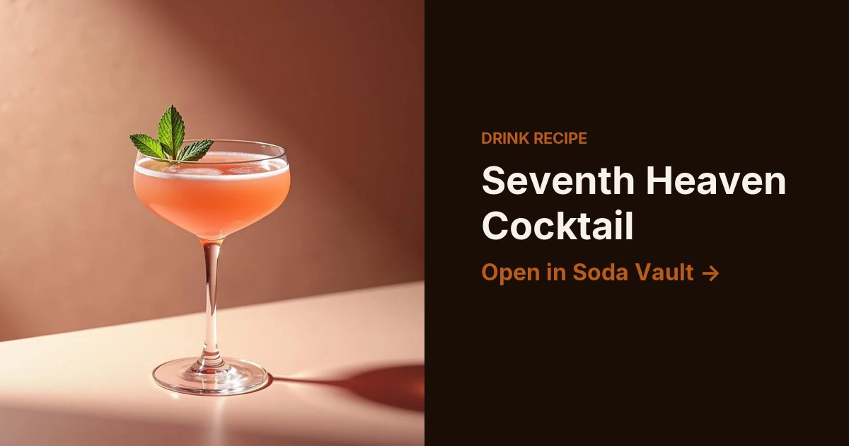 Seventh Heaven Cocktail