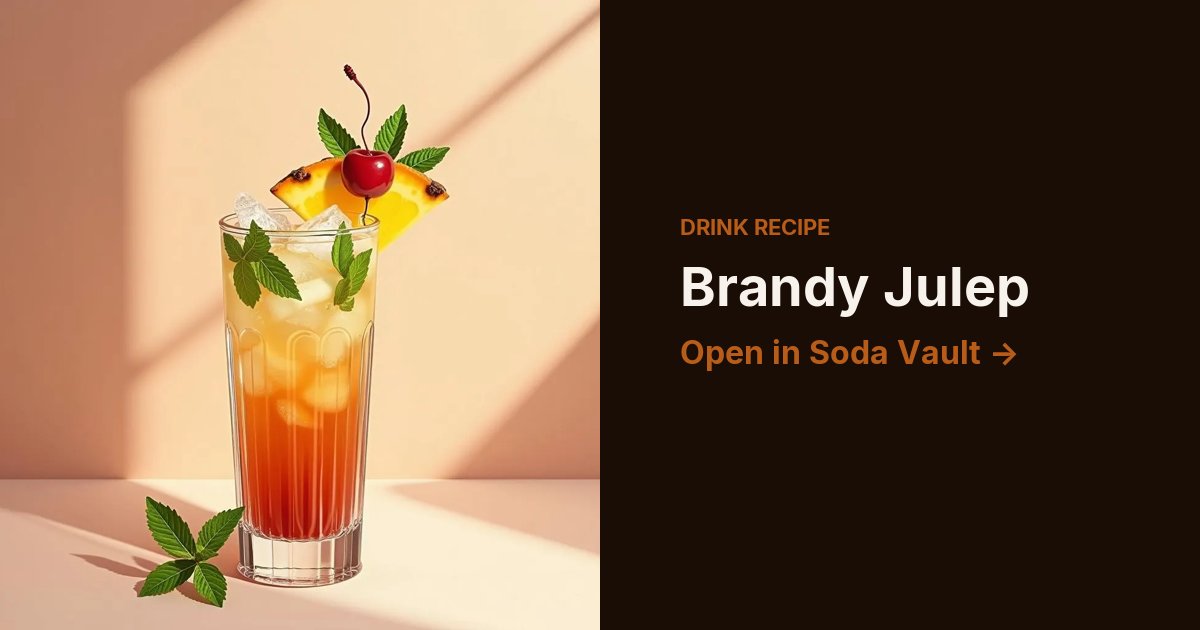 Brandy Julep