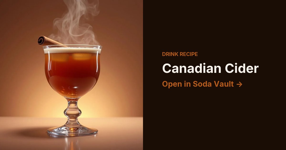 Canadian Cider