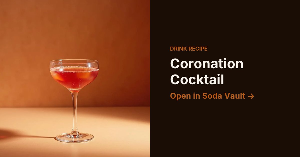 Coronation Cocktail
