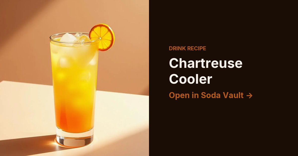 Chartreuse Cooler