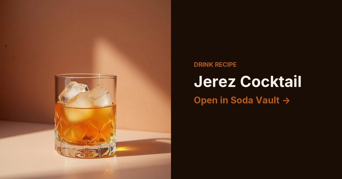 Jerez Cocktail