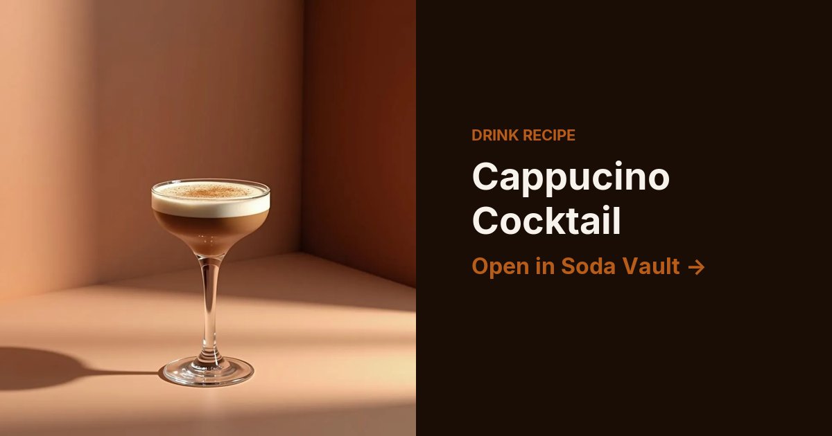 Cappucino Cocktail