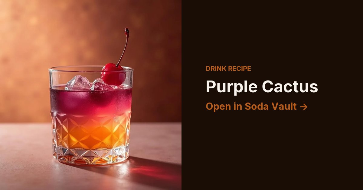 Purple Cactus