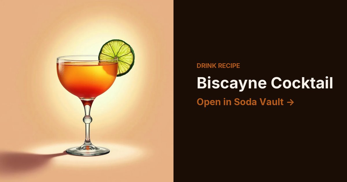 Biscayne Cocktail
