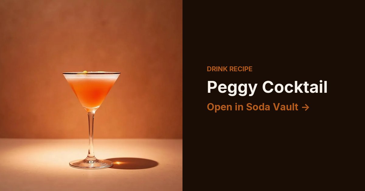 Peggy Cocktail