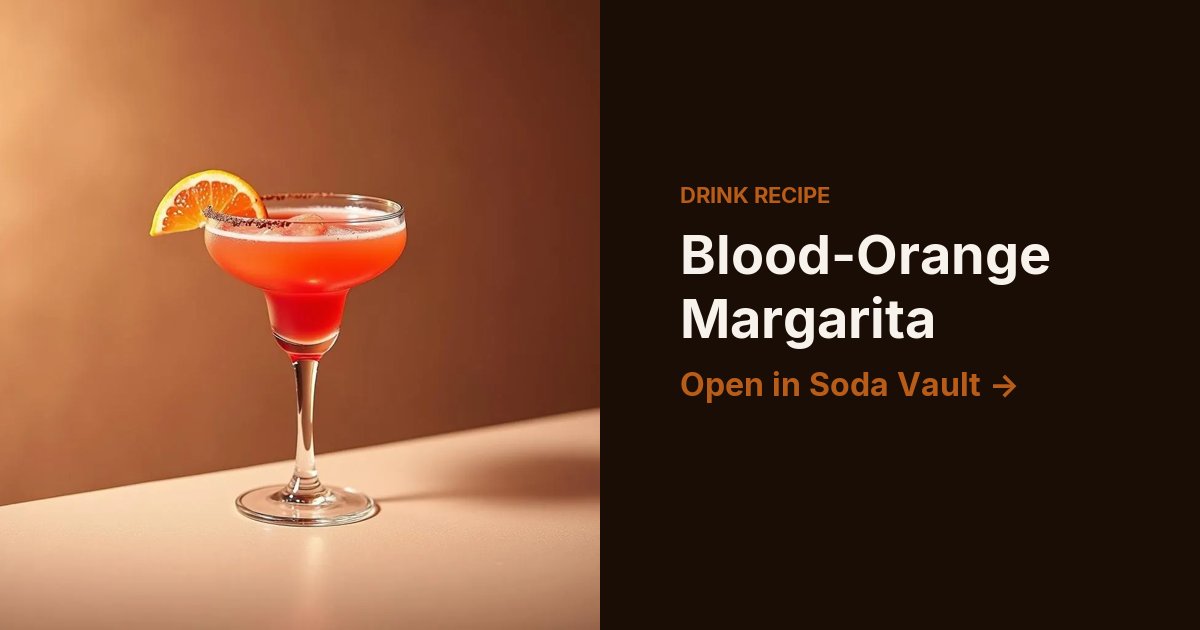 Blood-Orange Margarita