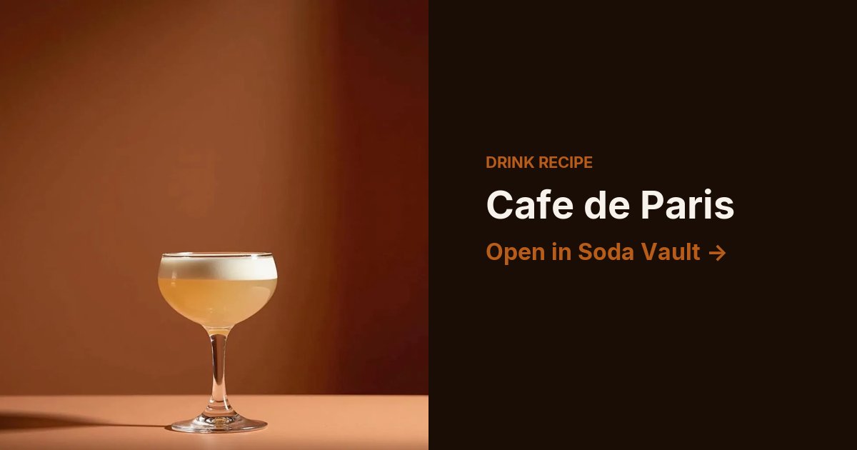 Cafe de Paris