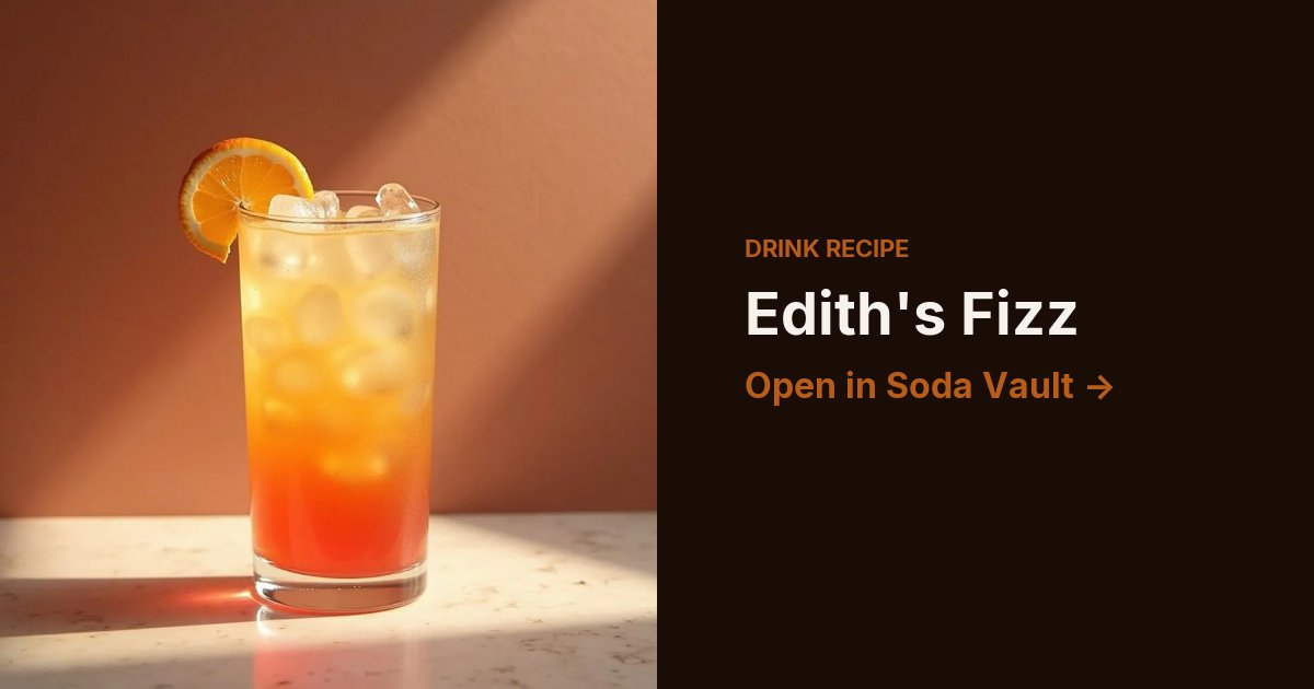 Edith's Fizz