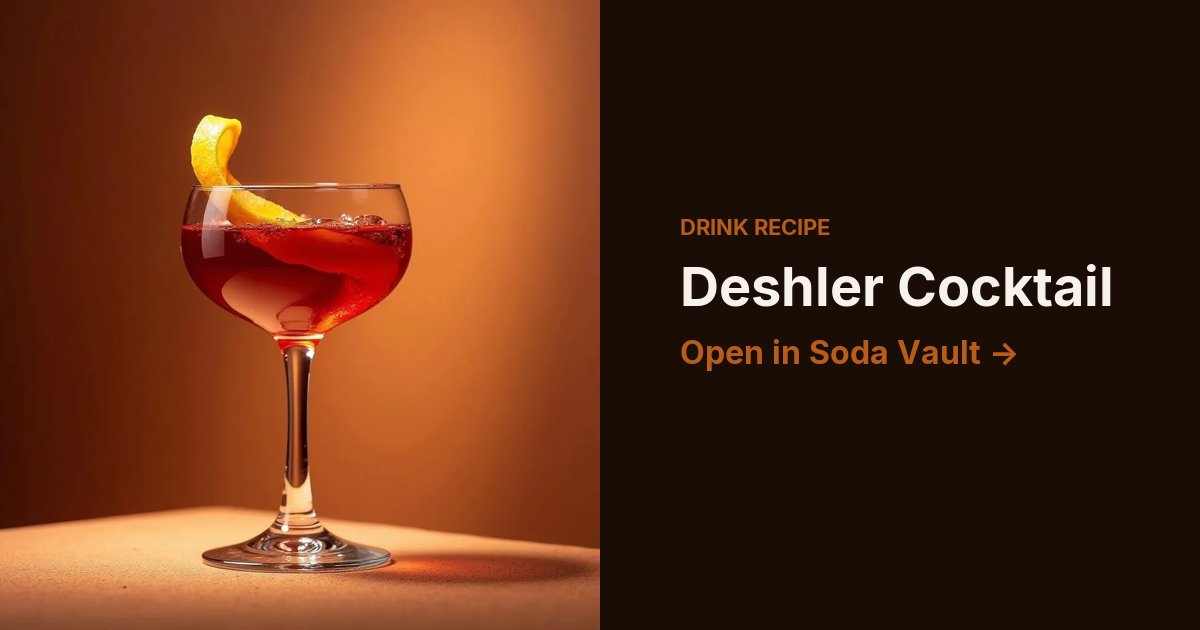 Deshler Cocktail