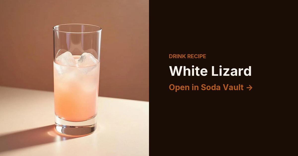 White Lizard