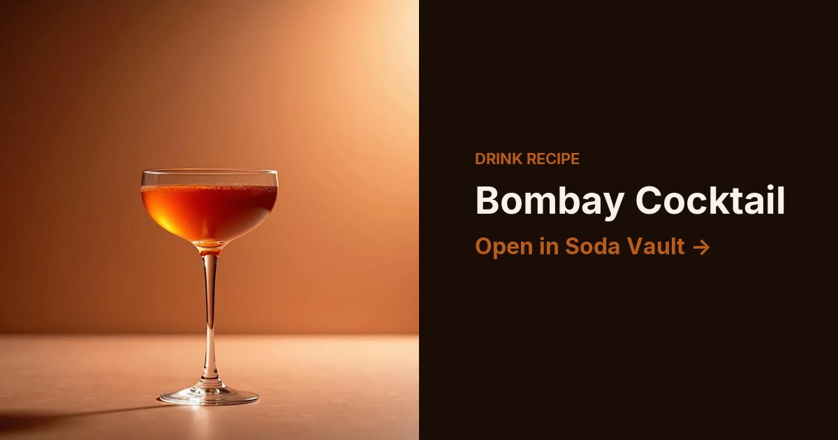 Bombay Cocktail