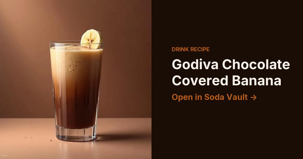 Godiva Chocolate Covered Banana