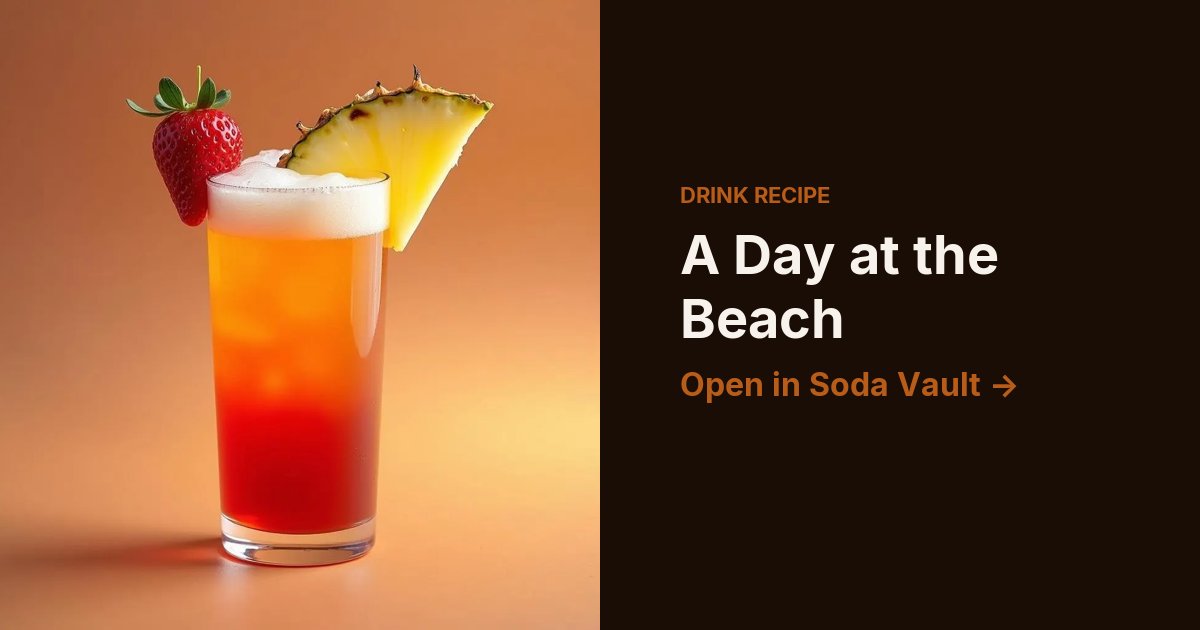 A Day at the Beach