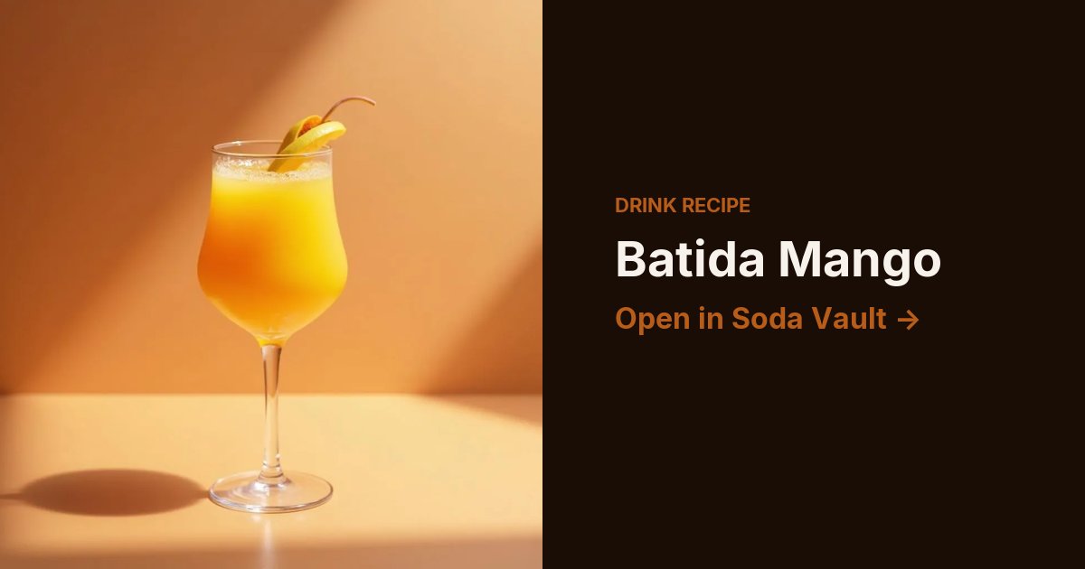 Batida Mango