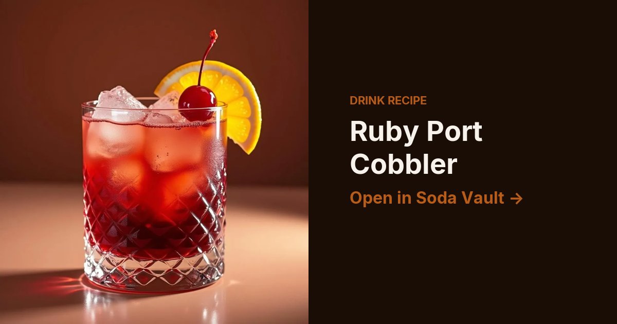 Ruby Port Cobbler
