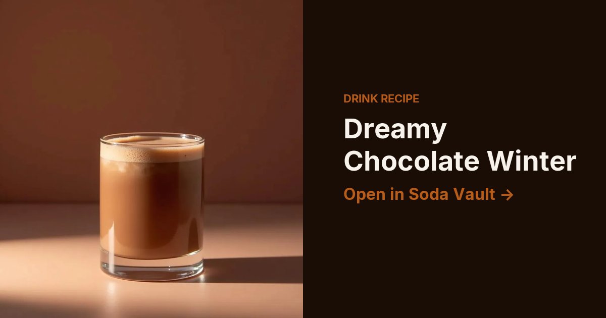 Dreamy Chocolate Winter