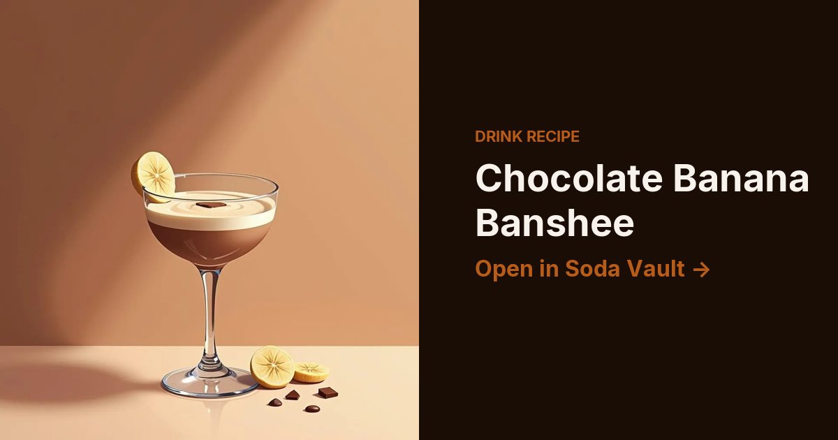 Chocolate Banana Banshee