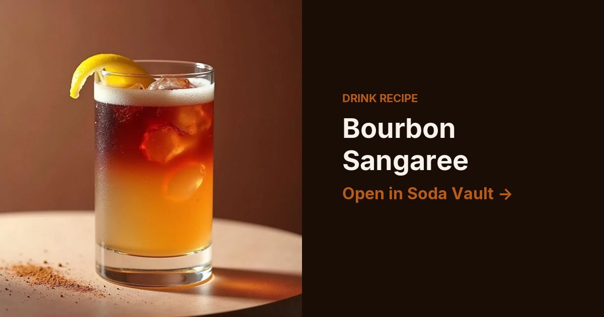 Bourbon Sangaree
