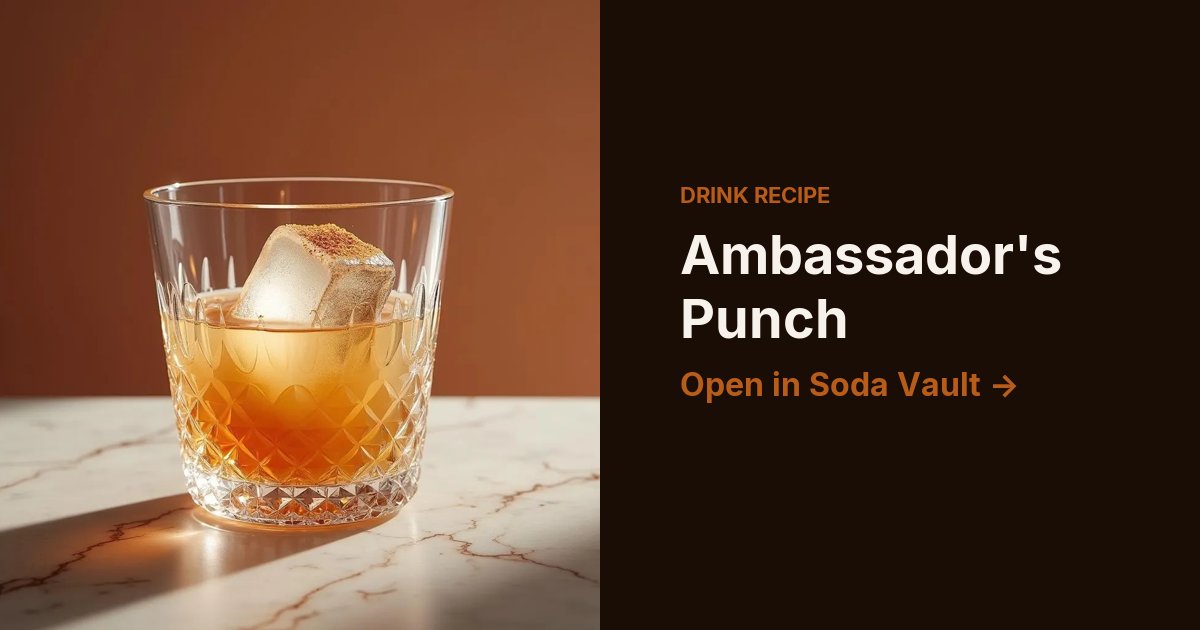 Ambassador's Punch