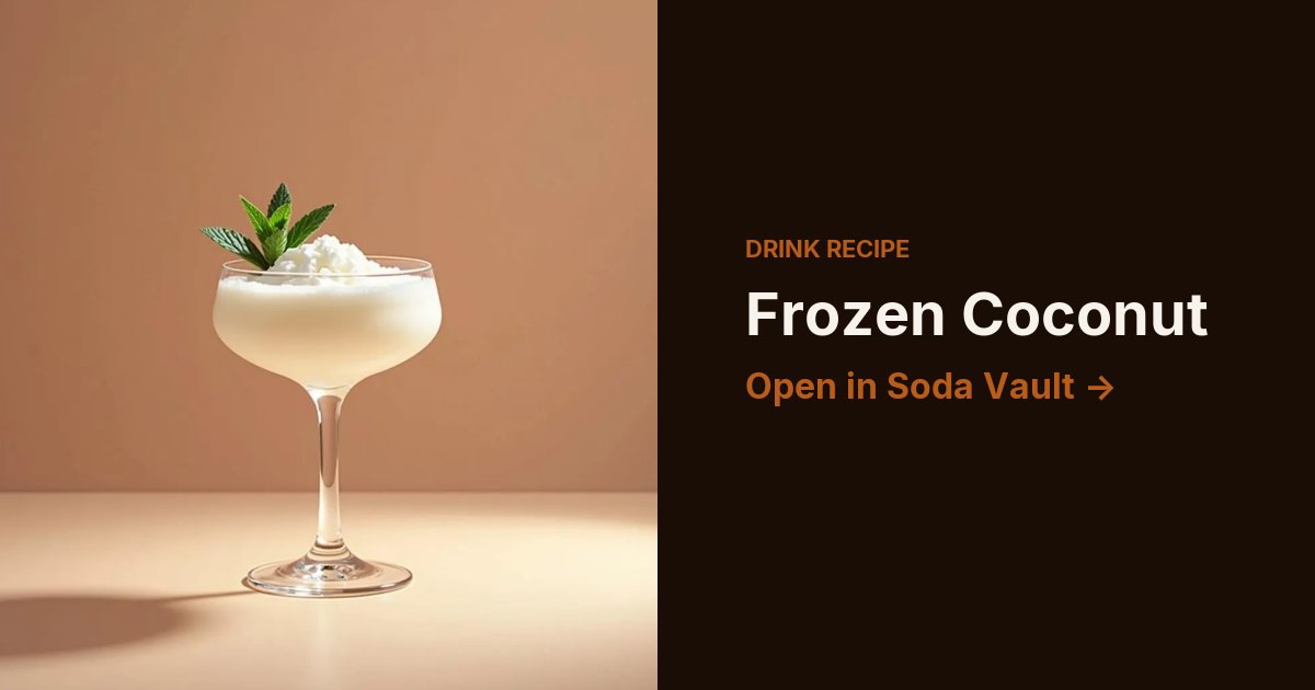 Frozen Coconut