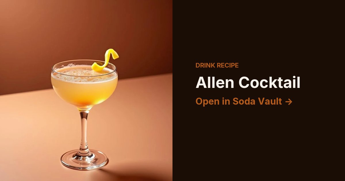 Allen Cocktail