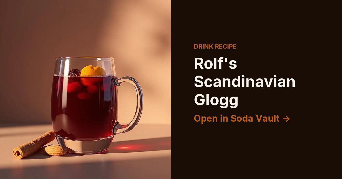 Rolf's Scandinavian Glogg