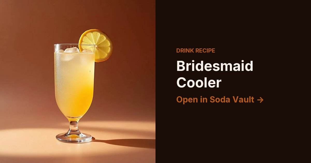 Bridesmaid Cooler