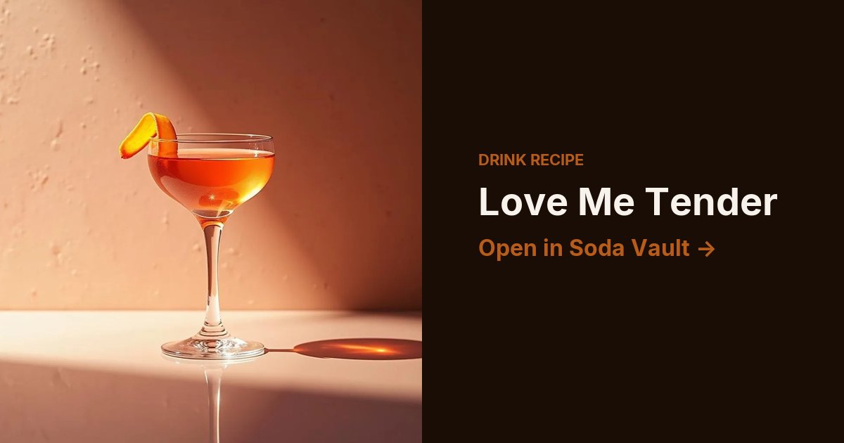 Love Me Tender
