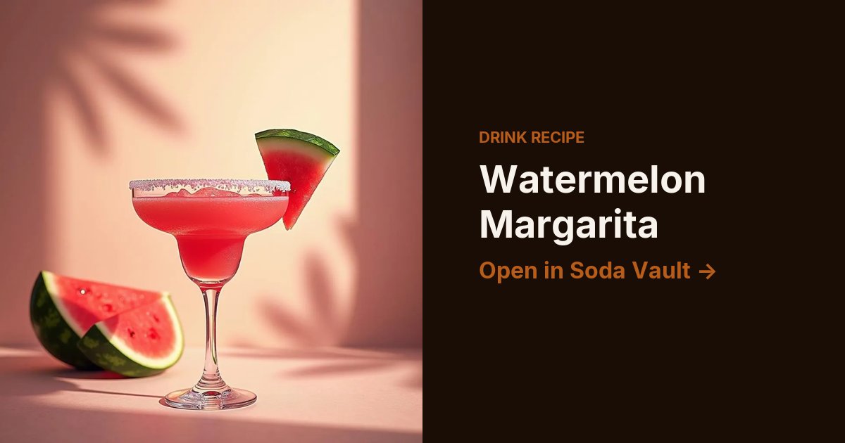 Watermelon Margarita