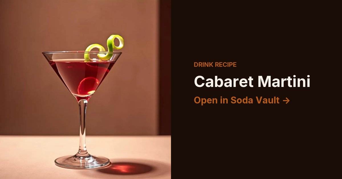 Cabaret Martini