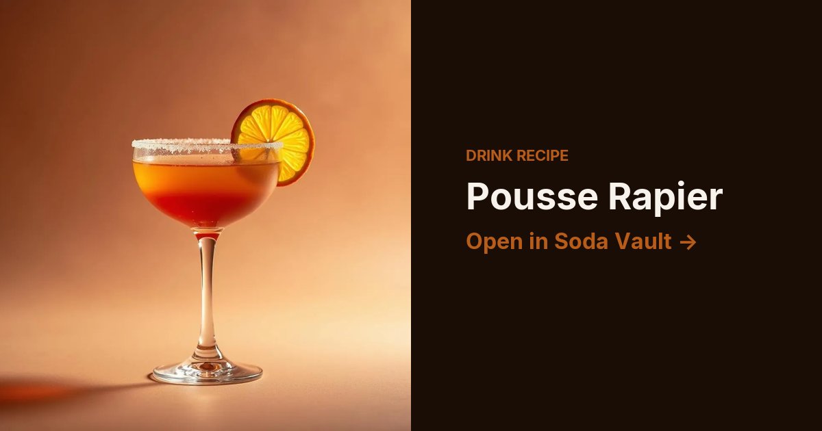 Pousse Rapier