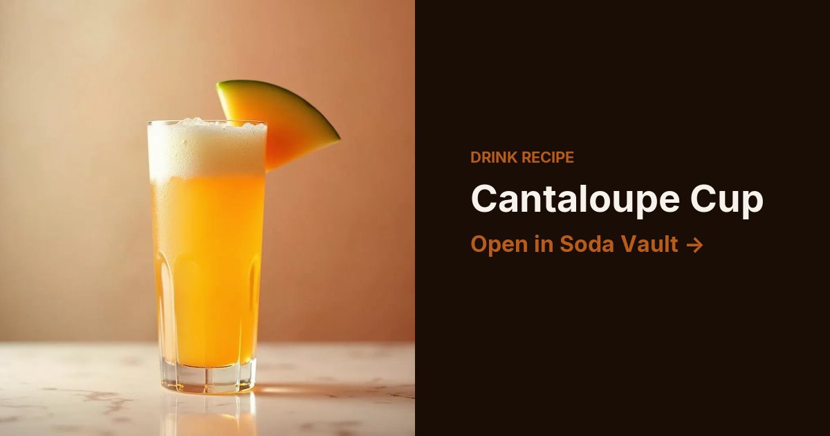 Cantaloupe Cup