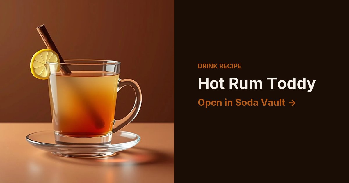Hot Rum Toddy