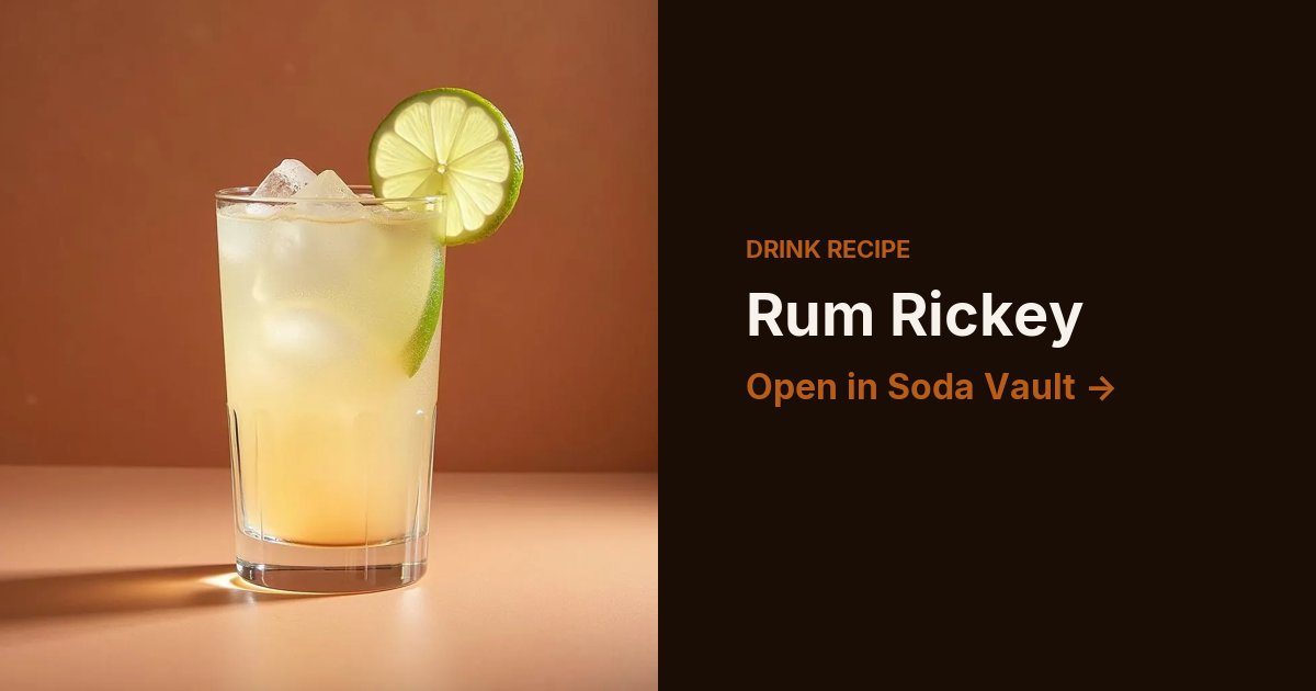 Rum Rickey