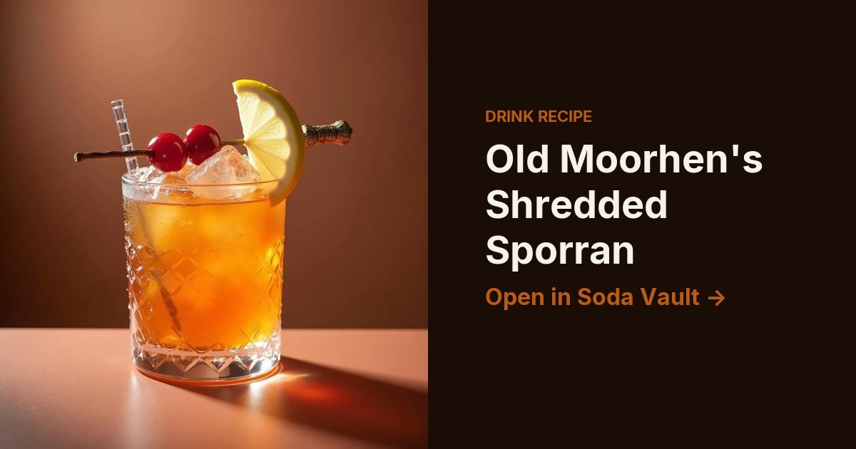 Old Moorhen's Shredded Sporran