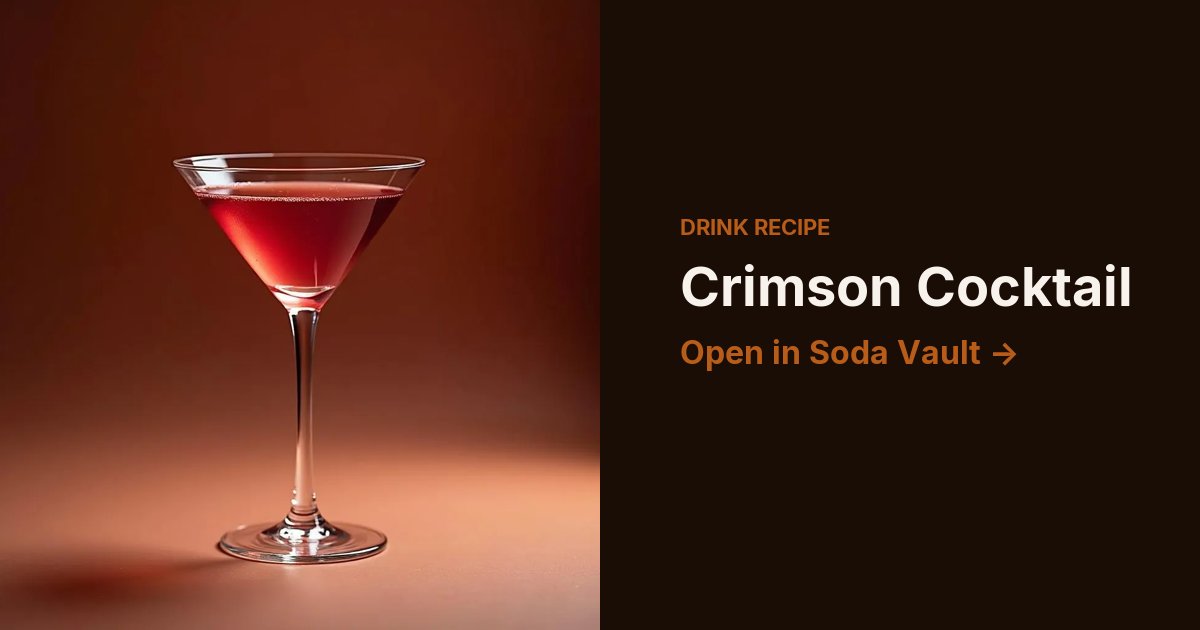 Crimson Cocktail