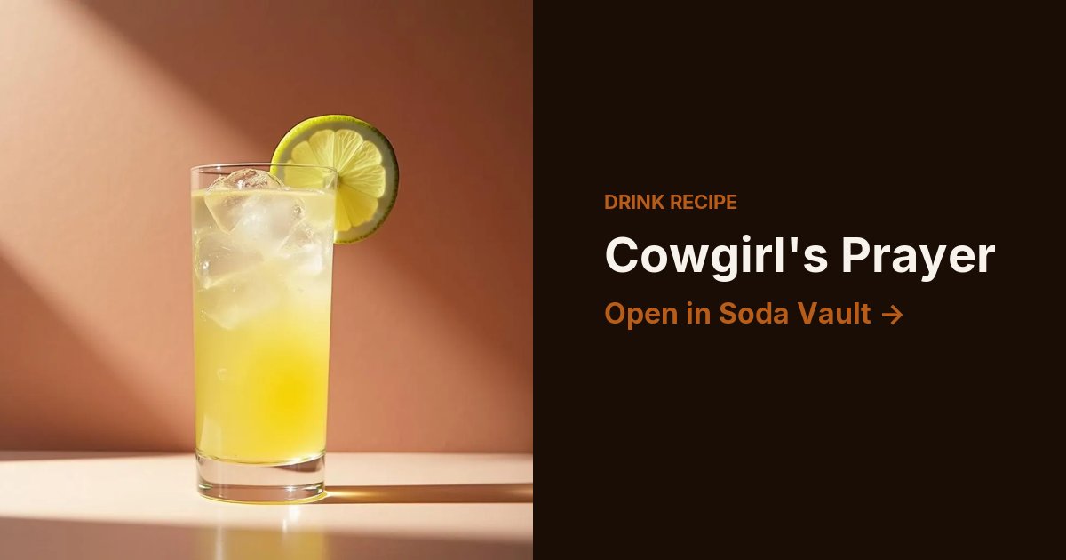 Cowgirl's Prayer