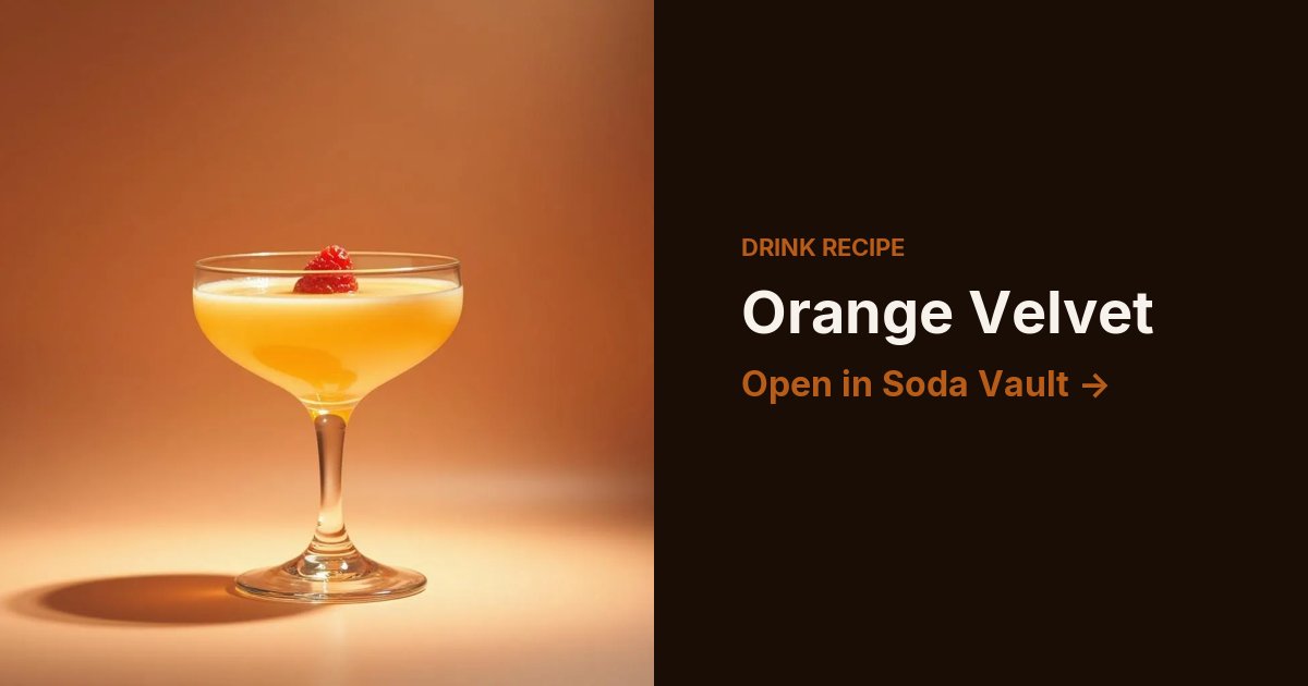 Orange Velvet