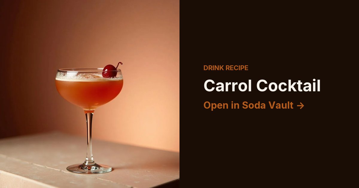 Carrol Cocktail