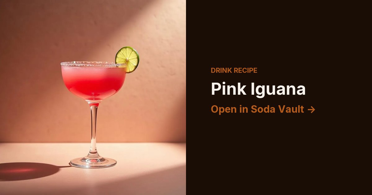 Pink Iguana
