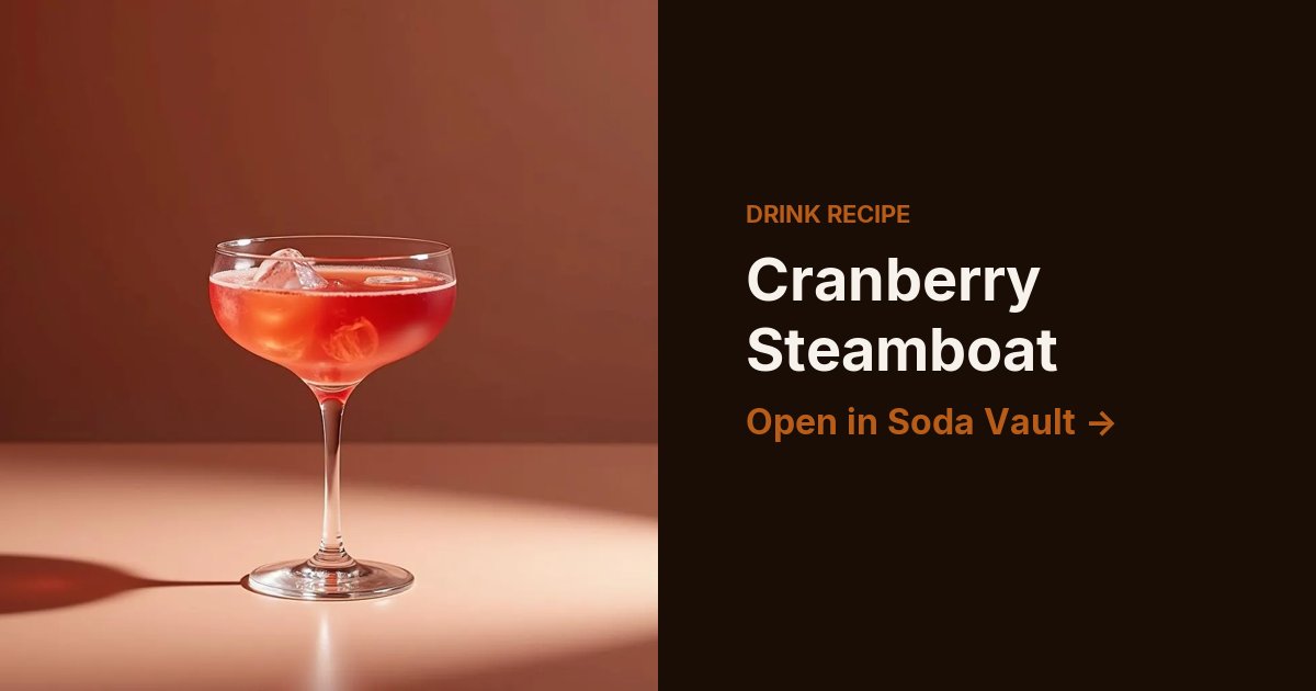 Cranberry Steamboat