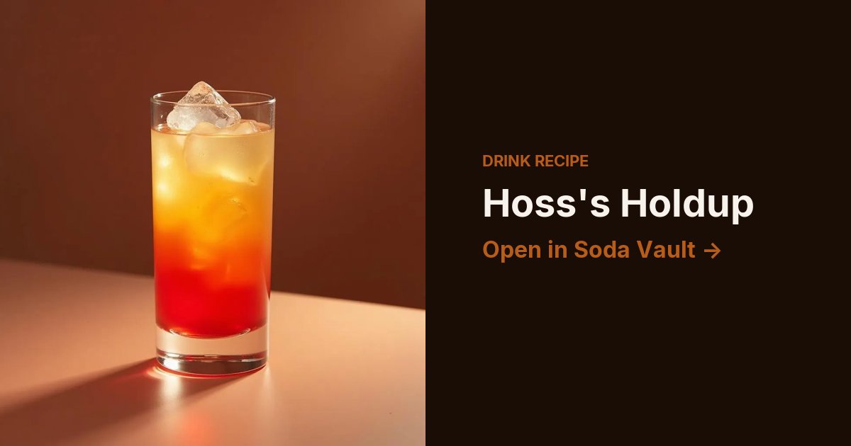Hoss's Holdup