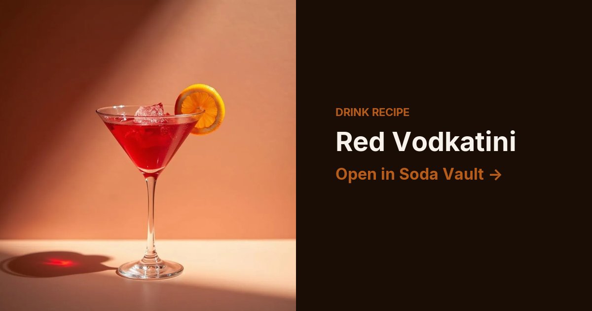 Red Vodkatini