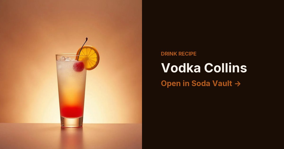 Vodka Collins