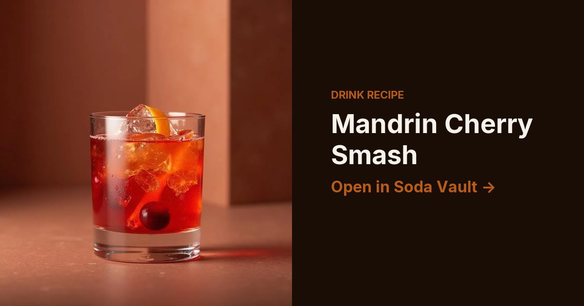 Mandrin Cherry Smash