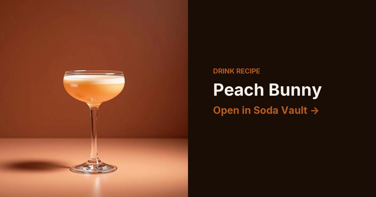 Peach Bunny