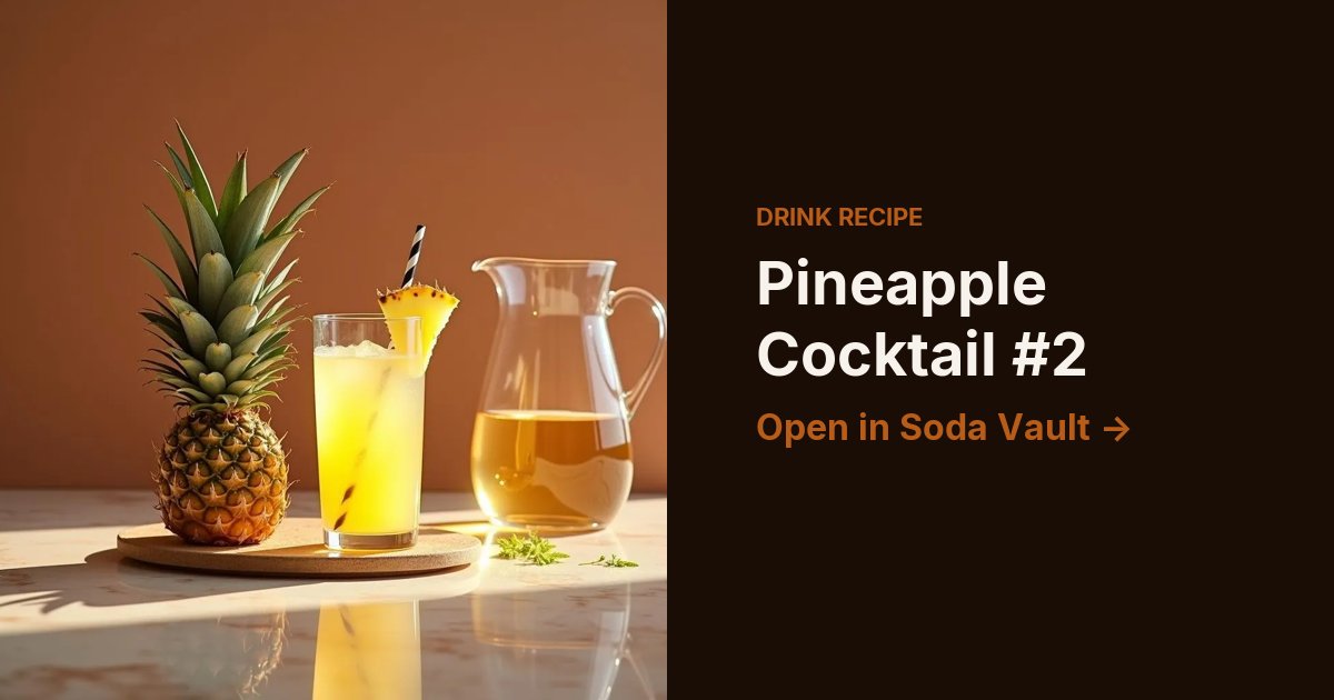 Pineapple Cocktail #2
