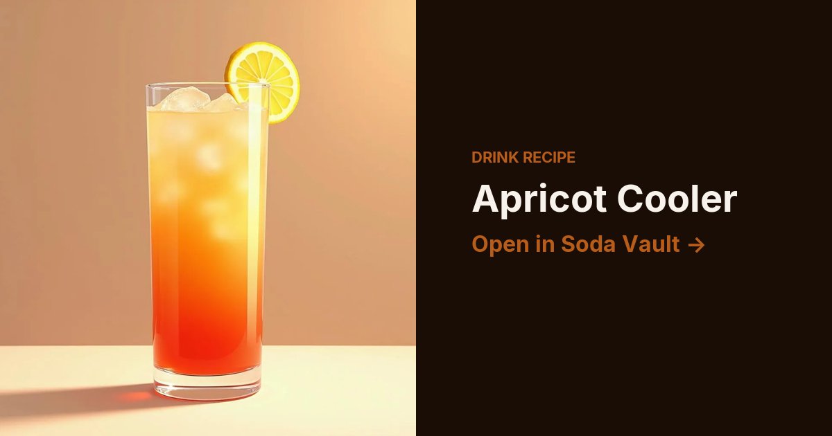 Apricot Cooler