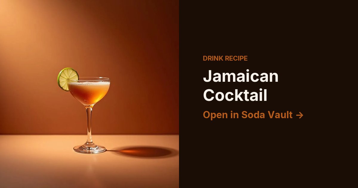 Jamaican Cocktail